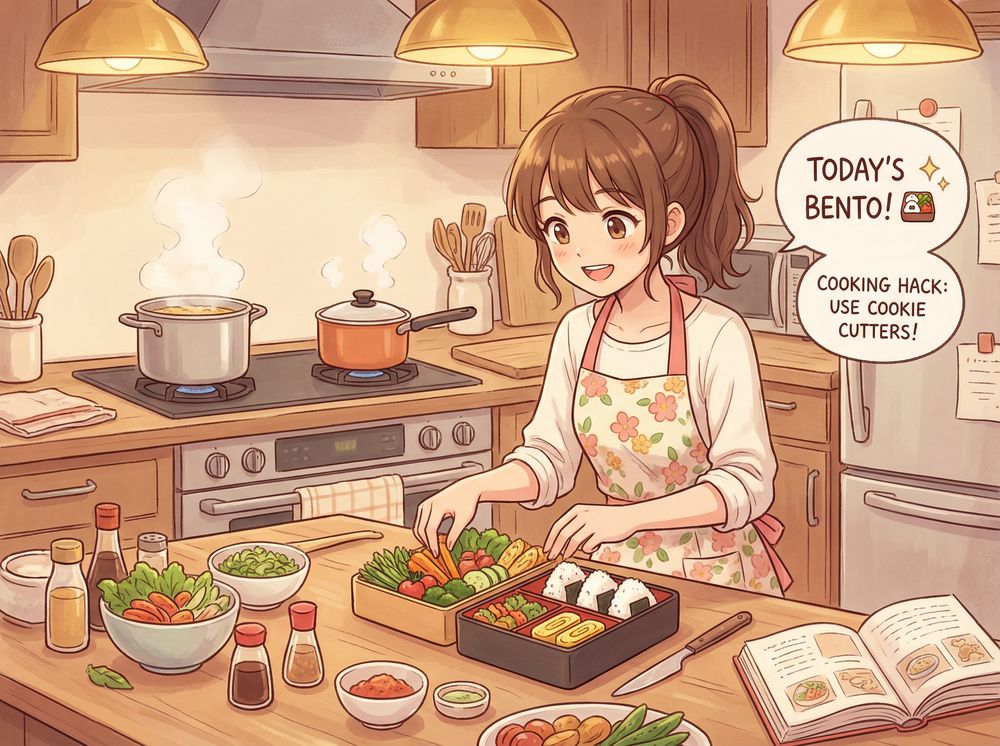 蜜芽美食动漫教程